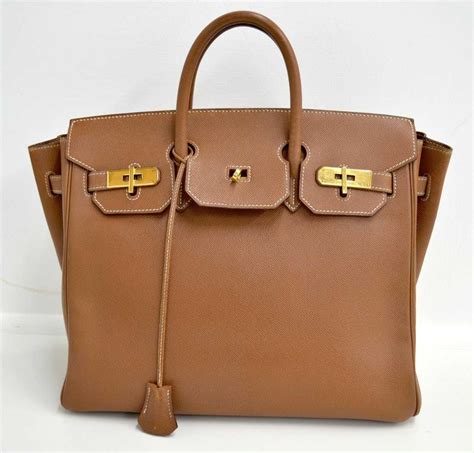 hermes brown handbag|hermes birkin bag brown.